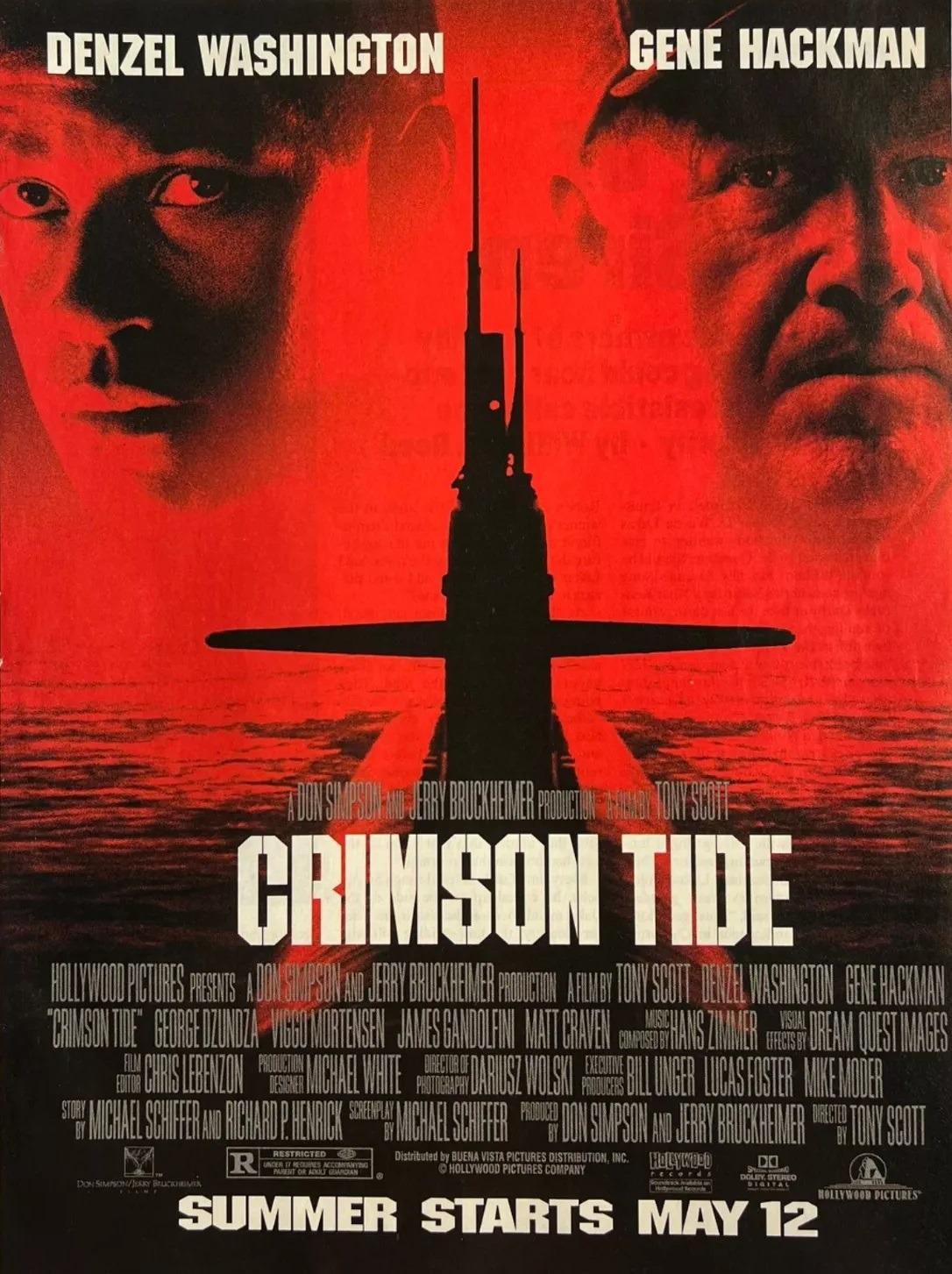 Crimson Tide movie poster